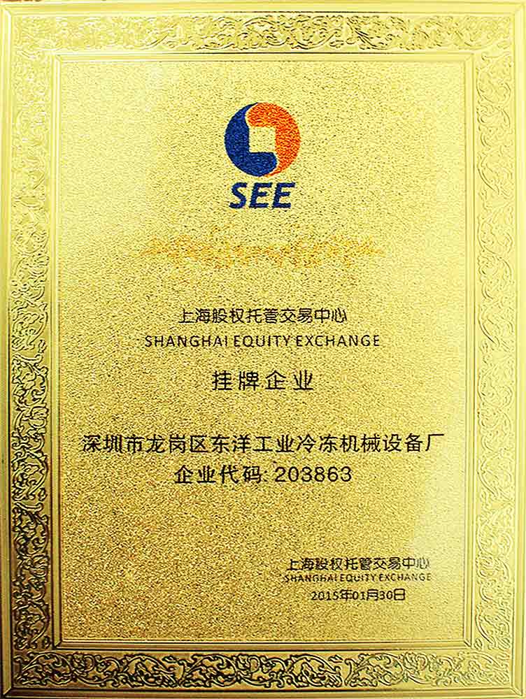 上海股权交易中心挂牌
